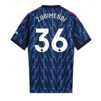 Echipament fotbal Arsenal Martin Zubimendi #36 Tricou Deplasare 2025-26 maneca scurta