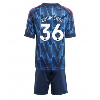 Echipament fotbal Arsenal Martin Zubimendi #36 Tricou Deplasare 2025-26 pentru copii maneca scurta (+ Pantaloni scurti)