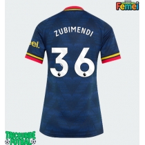 Echipament fotbal Arsenal Martin Zubimendi #36 Tricou Deplasare 2026-27 pentru femei maneca scurta