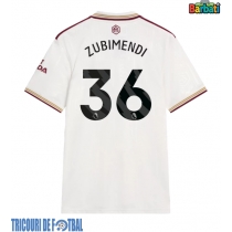 Echipament fotbal Arsenal Martin Zubimendi #36 Tricou Treilea 2025-26 maneca scurta