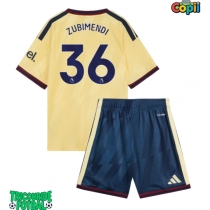 Echipament fotbal Arsenal Martin Zubimendi #36 Tricou Treilea 2026-27 pentru copii maneca scurta (+ Pantaloni scurti)