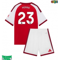 Echipament fotbal Arsenal Mikel Merino #23 Tricou Acasa 2026-27 pentru copii maneca scurta (+ Pantaloni scurti)
