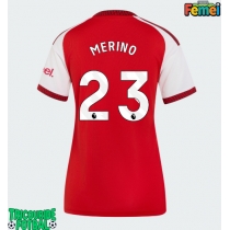 Echipament fotbal Arsenal Mikel Merino #23 Tricou Acasa 2026-27 pentru femei maneca scurta