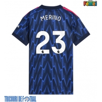 Echipament fotbal Arsenal Mikel Merino #23 Tricou Deplasare 2025-26 pentru femei maneca scurta