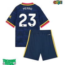 Echipament fotbal Arsenal Mikel Merino #23 Tricou Deplasare 2026-27 pentru copii maneca scurta (+ Pantaloni scurti)