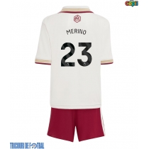 Echipament fotbal Arsenal Mikel Merino #23 Tricou Treilea 2025-26 pentru copii maneca scurta (+ Pantaloni scurti)