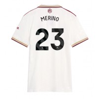 Echipament fotbal Arsenal Mikel Merino #23 Tricou Treilea 2025-26 pentru femei maneca scurta