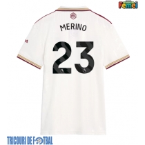 Echipament fotbal Arsenal Mikel Merino #23 Tricou Treilea 2025-26 pentru femei maneca scurta