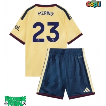 Echipament fotbal Arsenal Mikel Merino #23 Tricou Treilea 2026-27 pentru copii maneca scurta (+ Pantaloni scurti)