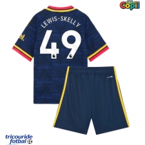Echipament fotbal Arsenal Myles Lewis-Skelly #49 Tricou Deplasare 2026-27 pentru copii maneca scurta (+ Pantaloni scurti)