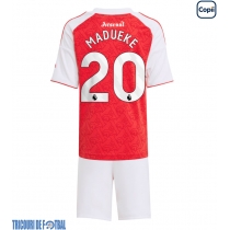 Echipament fotbal Arsenal Noni Madueke #20 Tricou Acasa 2025-26 pentru copii maneca scurta (+ Pantaloni scurti)