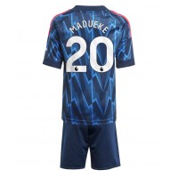 Echipament fotbal Arsenal Noni Madueke #20 Tricou Deplasare 2025-26 pentru copii maneca scurta (+ Pantaloni scurti)