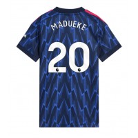 Echipament fotbal Arsenal Noni Madueke #20 Tricou Deplasare 2025-26 pentru femei maneca scurta
