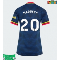 Echipament fotbal Arsenal Noni Madueke #20 Tricou Deplasare 2026-27 pentru femei maneca scurta