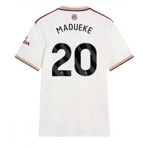 Echipament fotbal Arsenal Noni Madueke #20 Tricou Treilea 2025-26 maneca scurta Echipament fotbal Arsenal Noni Madueke #20 Tricou Treilea 2025-26 maneca scurta