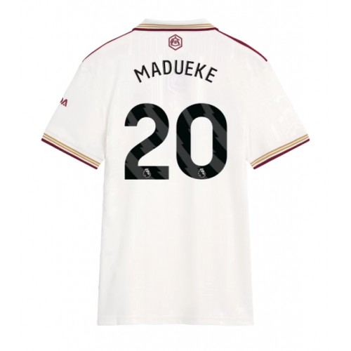 Echipament fotbal Arsenal Noni Madueke #20 Tricou Treilea 2025-26 pentru femei maneca scurta Echipament fotbal Arsenal Noni Madueke #20 Tricou Treilea 2025-26 pentru femei maneca scurta