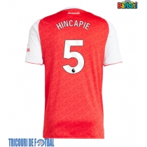 Echipament fotbal Arsenal Piero Hincapie #5 Tricou Acasa 2025-26 maneca scurta