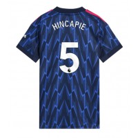 Echipament fotbal Arsenal Piero Hincapie #5 Tricou Deplasare 2025-26 pentru femei maneca scurta