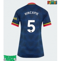 Echipament fotbal Arsenal Piero Hincapie #5 Tricou Deplasare 2026-27 pentru femei maneca scurta
