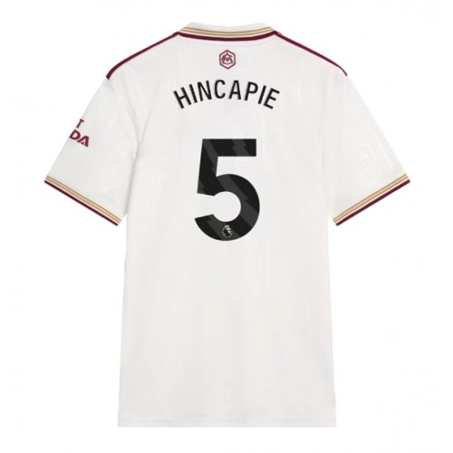 Echipament fotbal Arsenal Piero Hincapie #5 Tricou Treilea 2025-26 maneca scurta Echipament fotbal Arsenal Piero Hincapie #5 Tricou Treilea 2025-26 maneca scurta