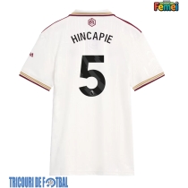 Echipament fotbal Arsenal Piero Hincapie #5 Tricou Treilea 2025-26 pentru femei maneca scurta