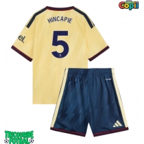 Echipament fotbal Arsenal Piero Hincapie #5 Tricou Treilea 2026-27 pentru copii maneca scurta (+ Pantaloni scurti)