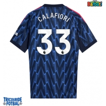 Echipament fotbal Arsenal Riccardo Calafiori #33 Tricou Deplasare 2025-26 maneca scurta