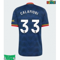 Echipament fotbal Arsenal Riccardo Calafiori #33 Tricou Deplasare 2026-27 maneca scurta