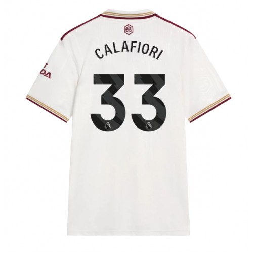 Echipament fotbal Arsenal Riccardo Calafiori #33 Tricou Treilea 2025-26 maneca scurta Echipament fotbal Arsenal Riccardo Calafiori #33 Tricou Treilea 2025-26 maneca scurta