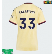 Echipament fotbal Arsenal Riccardo Calafiori #33 Tricou Treilea 2026-27 pentru femei maneca scurta