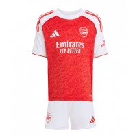 Echipament fotbal Arsenal Tricou Acasa 2025-26 pentru copii maneca scurta (+ Pantaloni scurti)