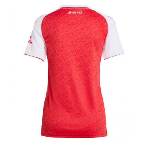 Echipament fotbal Arsenal Tricou Acasa 2025-26 pentru femei maneca scurta Echipament fotbal Arsenal Tricou Acasa 2025-26 pentru femei maneca scurta