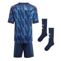 Echipament fotbal Arsenal Tricou Deplasare 2025-26 pentru copii maneca scurta (+ Pantaloni scurti)