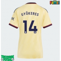 Echipament fotbal Arsenal Viktor Gyokeres #14 Tricou Treilea 2026-27 pentru femei maneca scurta