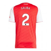 Echipament fotbal Arsenal William Saliba #2 Tricou Acasa 2025-26 maneca scurta