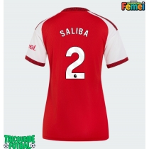 Echipament fotbal Arsenal William Saliba #2 Tricou Acasa 2026-27 pentru femei maneca scurta