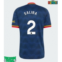 Echipament fotbal Arsenal William Saliba #2 Tricou Deplasare 2026-27 maneca scurta