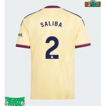 Echipament fotbal Arsenal William Saliba #2 Tricou Treilea 2026-27 maneca scurta
