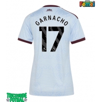 Echipament fotbal Aston Villa Alejandro Garnacho #17 Tricou Treilea 2026-27 pentru femei maneca scurta