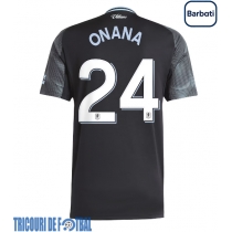 Echipament fotbal Aston Villa Amadou Onana #24 Tricou Deplasare 2025-26 maneca scurta