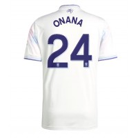 Echipament fotbal Aston Villa Amadou Onana #24 Tricou Treilea 2025-26 maneca scurta