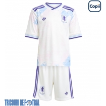 Echipament fotbal Aston Villa Amadou Onana #24 Tricou Treilea 2025-26 pentru copii maneca scurta (+ Pantaloni scurti)