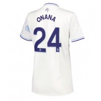 Echipament fotbal Aston Villa Amadou Onana #24 Tricou Treilea 2025-26 pentru femei maneca scurta