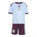 Echipament fotbal Aston Villa Amadou Onana #24 Tricou Treilea 2026-27 pentru copii maneca scurta (+ Pantaloni scurti)