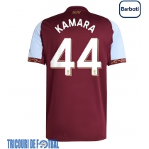 Echipament fotbal Aston Villa Boubacar Kamara #44 Tricou Acasa 2025-26 maneca scurta