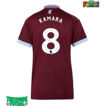 Echipament fotbal Aston Villa Boubacar Kamara #8 Tricou Acasa 2026-27 pentru femei maneca scurta