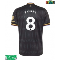 Echipament fotbal Aston Villa Boubacar Kamara #8 Tricou Deplasare 2026-27 maneca scurta