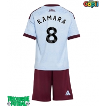 Echipament fotbal Aston Villa Boubacar Kamara #8 Tricou Treilea 2026-27 pentru copii maneca scurta (+ Pantaloni scurti)