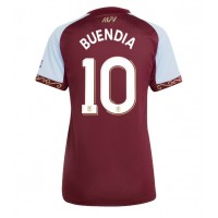 Echipament fotbal Aston Villa Emiliano Buendia #10 Tricou Acasa 2025-26 pentru femei maneca scurta Echipament fotbal Aston Villa Emiliano Buendia #10 Tricou Acasa 2025-26 pentru femei maneca scurta