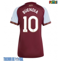 Echipament fotbal Aston Villa Emiliano Buendia #10 Tricou Acasa 2025-26 pentru femei maneca scurta